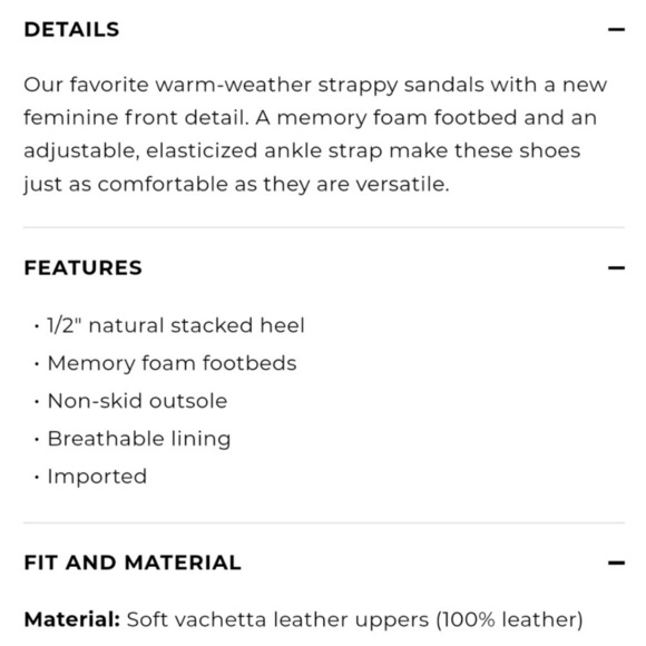 Talbots sz 7 Keri bow white vachetta leather strappy bow sandals - Picture 12 of 15